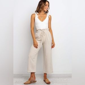 Petal & Pup Hawthorne Pant in Beige